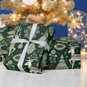 Scandinavian Christmas Time Wrapping Paper