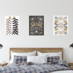 Scandinavian Christmas Tree & Reindeer