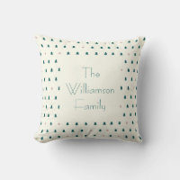 Scandinavian Christmas Trees Pattern Personalised