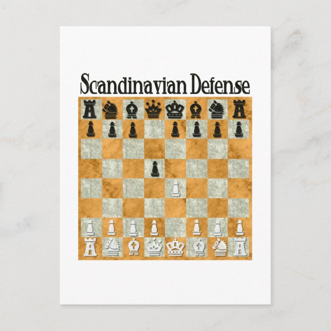Scandinavian Defence Postcard