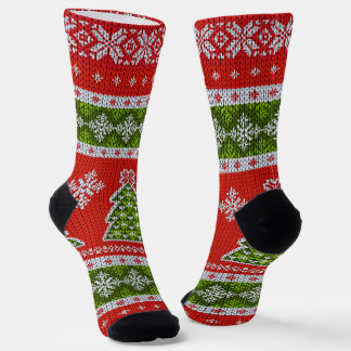 Scandinavian Design Cosy Winter Holiday Socks