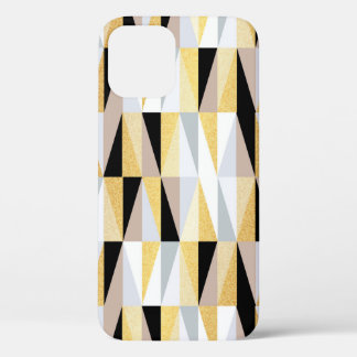 scandinavian design triangles seamless pattern vin iPhone 12 case