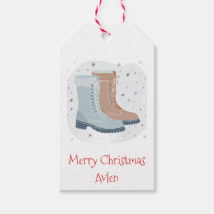 Scandinavian designed personalized gift tags