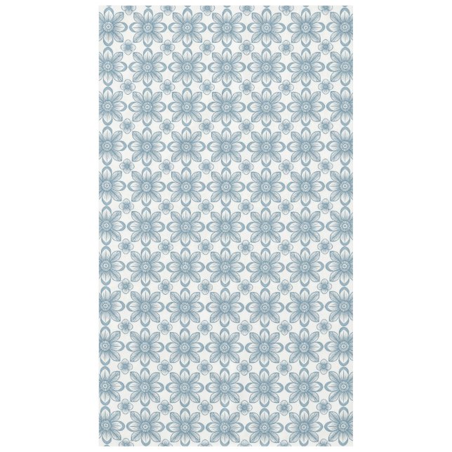 Scandinavian Floral Pattern Tablecloth (Front)