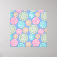 Scandinavian Flower Mandalas Pattern 1
