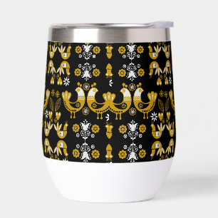 Scandinavian Folk Art Birds
