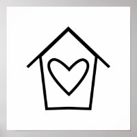 Scandinavian Folk Art Minimalist Illustration