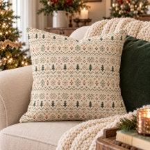 Scandinavian Folk Christmas Trees Florals