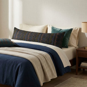 Scandinavian Folk Pattern Decorative Body Cushion