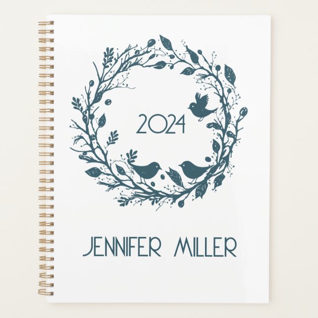 Scandinavian folklore wreath planner (Front)