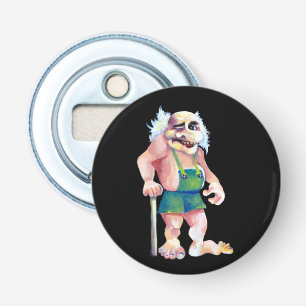 Scandinavian Funny Looking Ogre Troll Bottle Opener