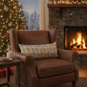 Scandinavian Gingerbread & Citrus Holiday Body Cushion