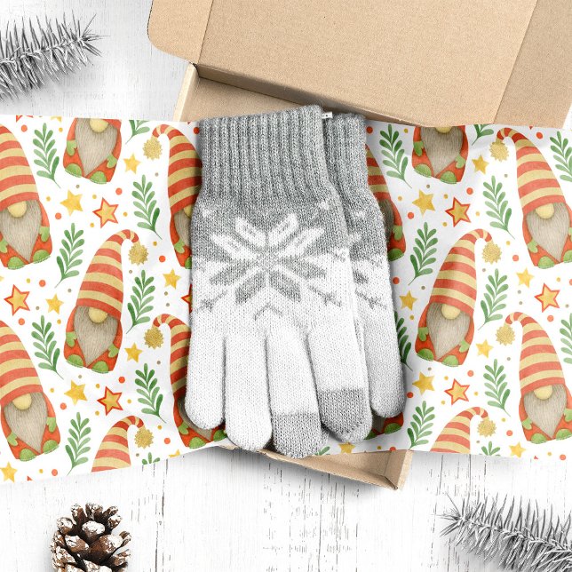 Scandinavian Gnome Christmas Tissue Paper (Creator Uploaded)