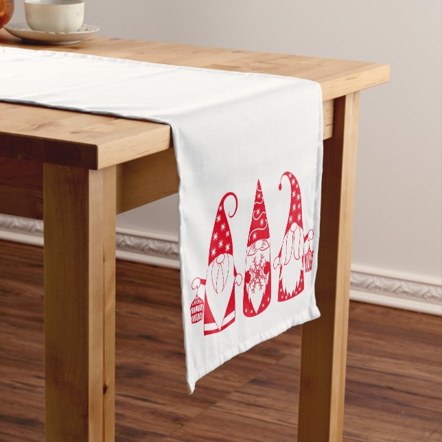 Scandinavian Gnome Table Runner (In Situ)