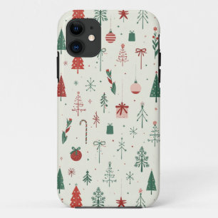 Scandinavian Holiday Forest Case-Mate iPhone Case
