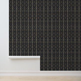 Scandinavian Inspired Geometric Pattern Wallpaper