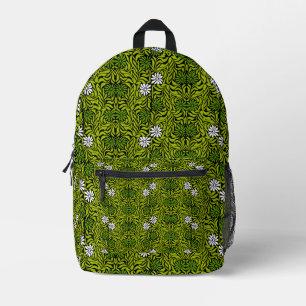 Scandinavian Interior Decor Printed Backpack
