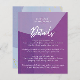 Scandinavian Japandi Modern Abstract Wedding