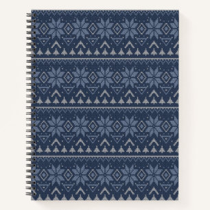 Scandinavian, knitting notebook