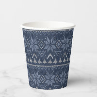 Scandinavian, knitting paper cup
