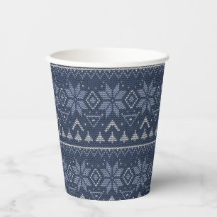 Scandinavian, knitting paper cup