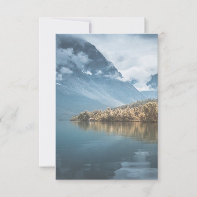 Scandinavian Landscape Photo Card (Front)