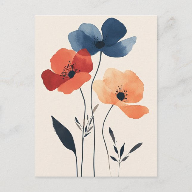 Scandinavian Minimalist #165 Postcard (Front)