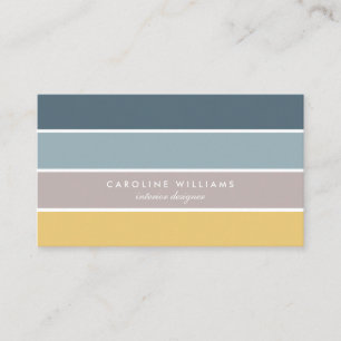 Scandinavian minimalist elegant modern lines card