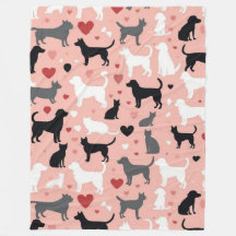 Scandinavian Minimalist Pet Blanket – Dog & Cat