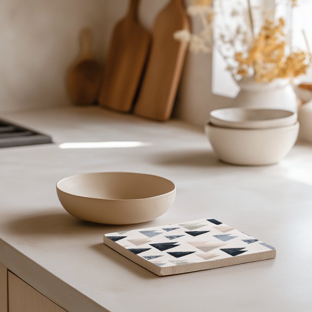 Scandinavian Mountain Stone Coaster (Creator Uploaded)