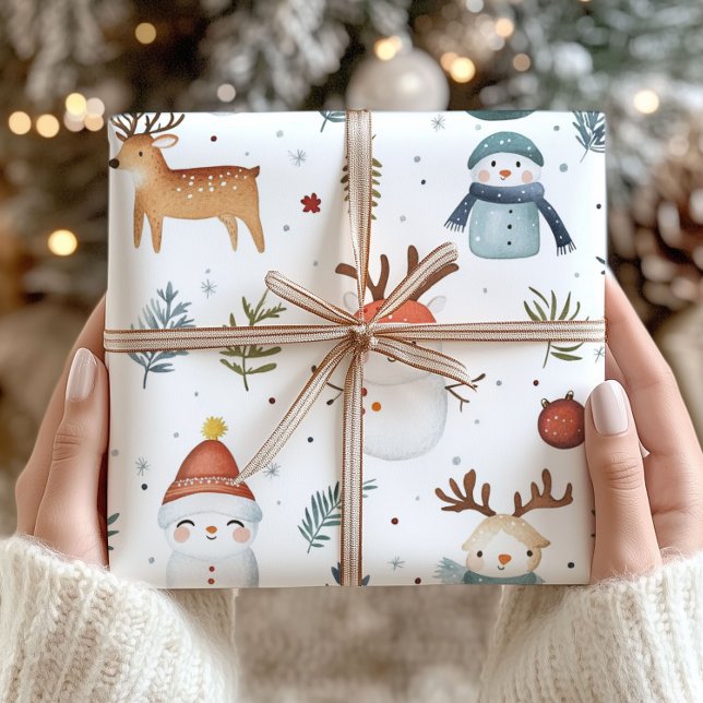 Scandinavian Nordic Christmas Wrapping Paper  (Creator Uploaded)