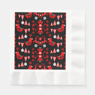 Scandinavian Seasonal Home Decor Napkin