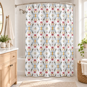 scandinavian shower curtains