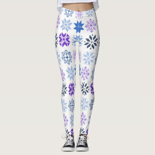 Scandinavian Snowflakes Leggings