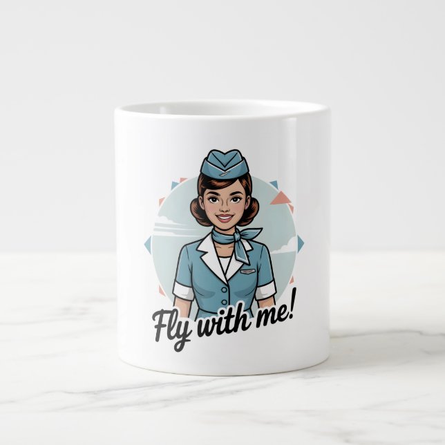 Scandinavian stewardess Specialty Mug (Front)