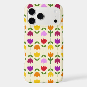 Scandinavian Style Colourful on Crm Flower Pattern