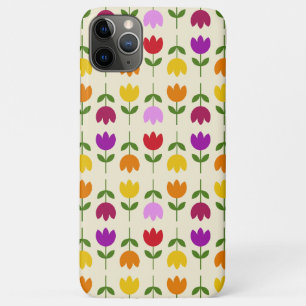 Scandinavian Style Colourful on Crm Flower Pattern Case-Mate iPhone Case