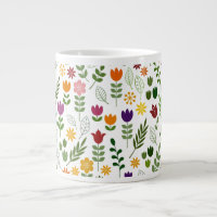 Scandinavian Style Flora & Fauna Pattern
