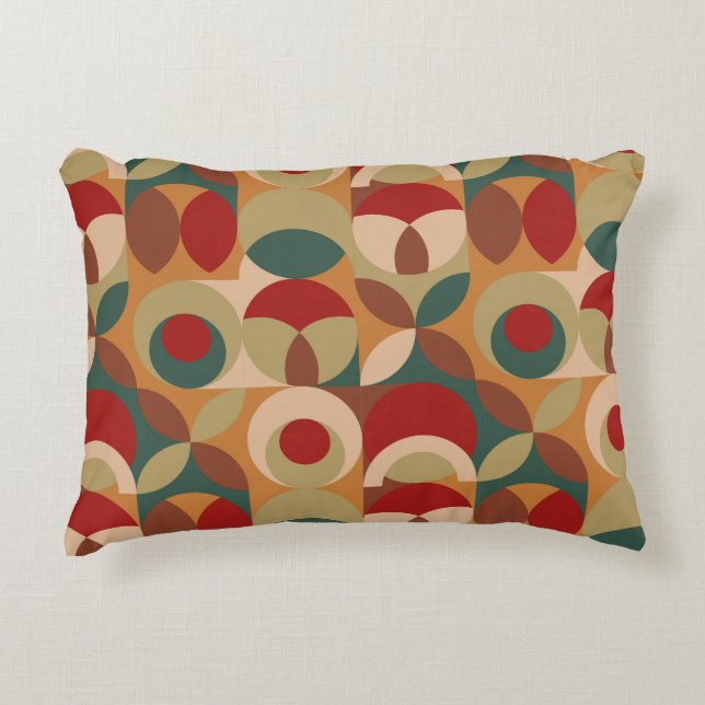 Scandinavian Style Geometry Minimal Artwork Decorative Cushion (Front)