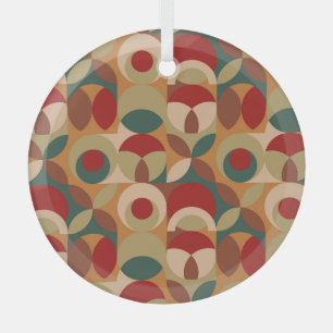 Scandinavian Style Geometry Minimal Artwork Glass Tree Decoration