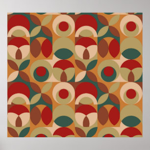 Scandinavian Style Geometry Minimal Artwork Poster