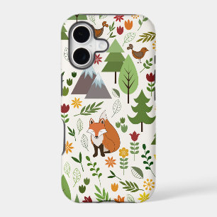 Scandinavian Style Illustrations on Crm Lg Pattern