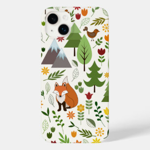 Scandinavian Style Illustrations on Crm Lg Pattern Case-Mate iPhone 14 Plus Case