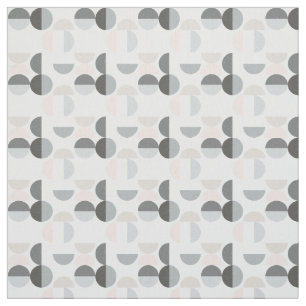 Scandinavian Style Semi-Circle Pattern Fabric