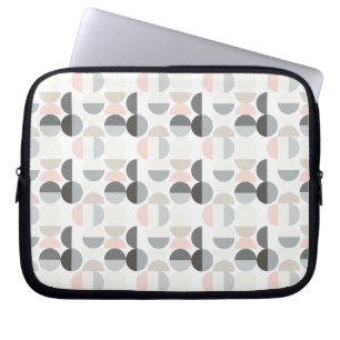Scandinavian Style Semi-Circle Pattern Laptop Sleeve