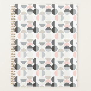 Scandinavian Style Semi-Circle Pattern Planner