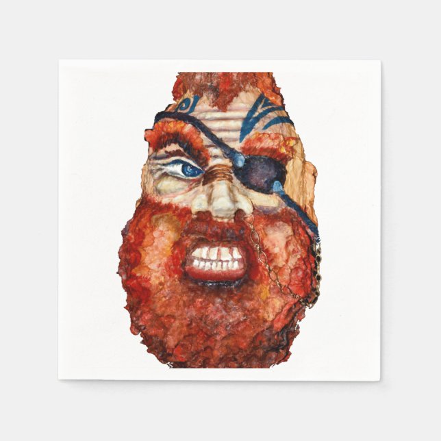 Scandinavian viking napkin (Front)