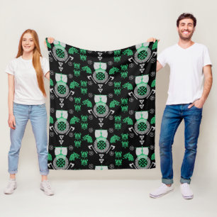 Scandinavian Viking Norsemen Home Decor Fleece Blanket