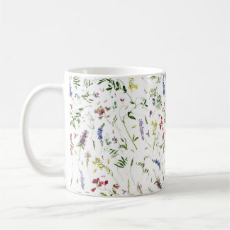 Scandinavian Wildflowers Meadow Coffee Mug