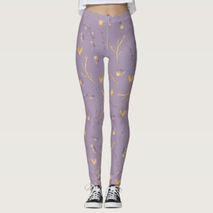 Scandinavian Winter pattern leggings